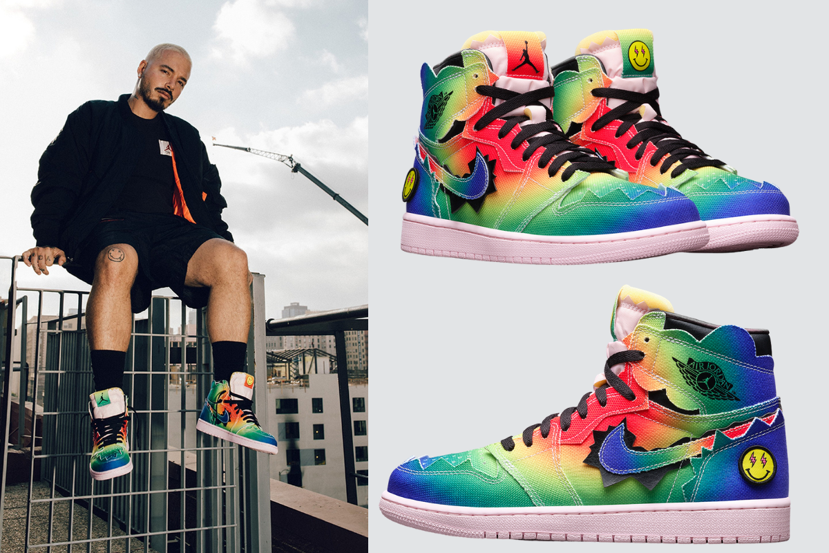 J Balvin X Air Jordan 1 Color And Vibes Release Info Foot Fire